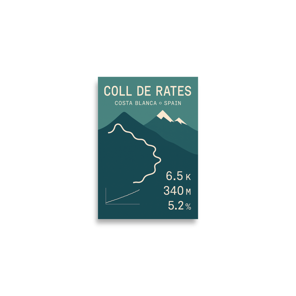 Coll De Rates Poster - Label Collective