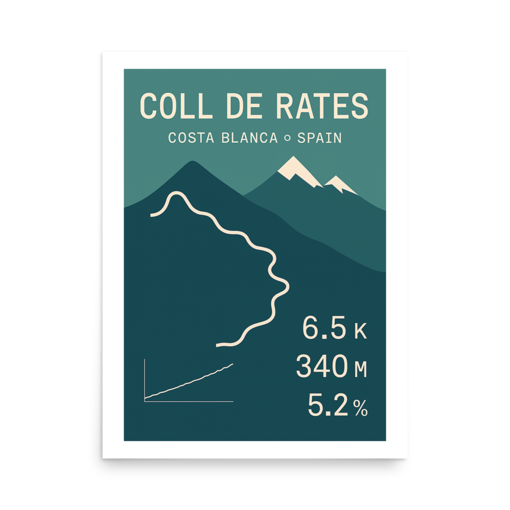 Coll De Rates Poster - Label Collective