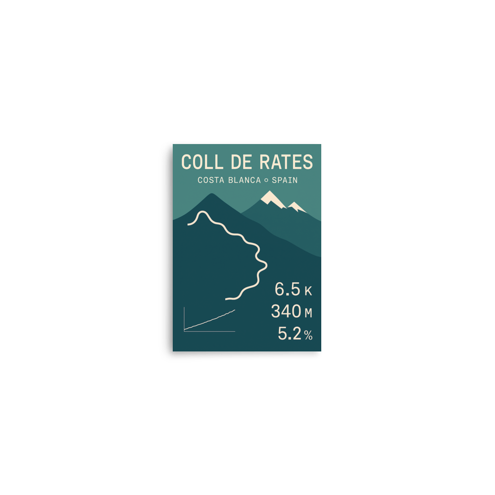 Coll De Rates Poster - Label Collective