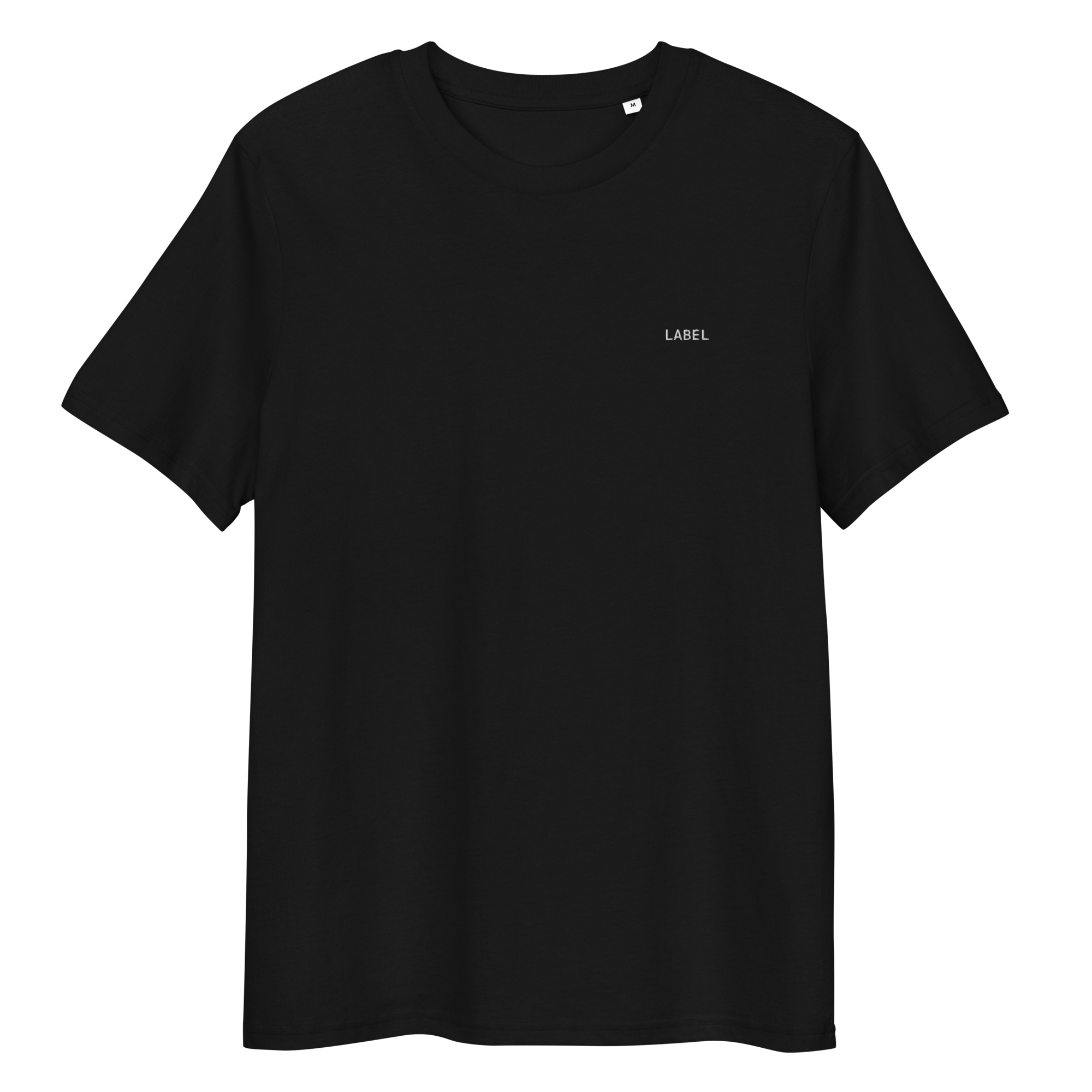 Essentials T-Shirt - White Logo - Label Collective