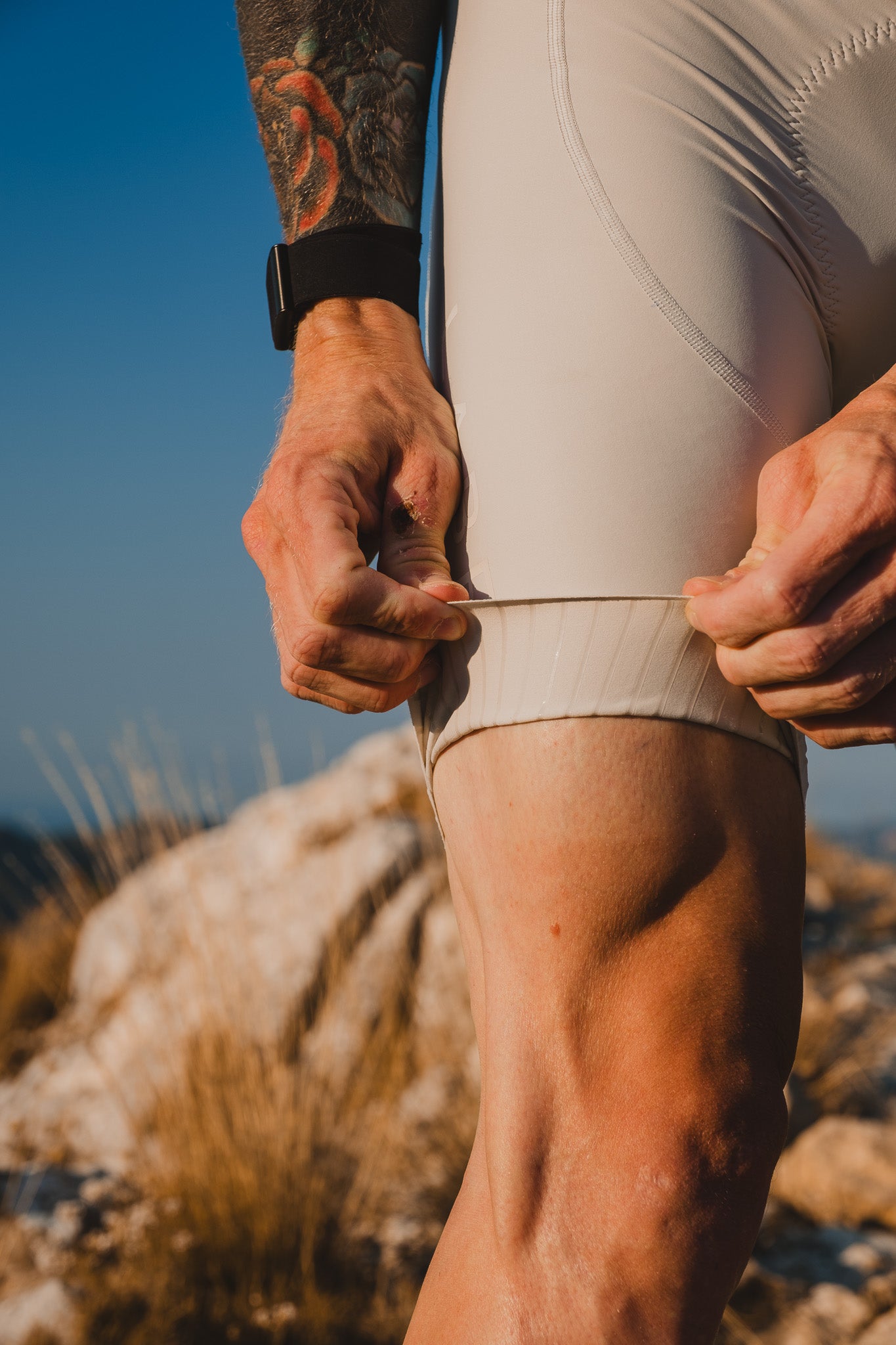 Aero Men’s Bibs Shorts - Sand