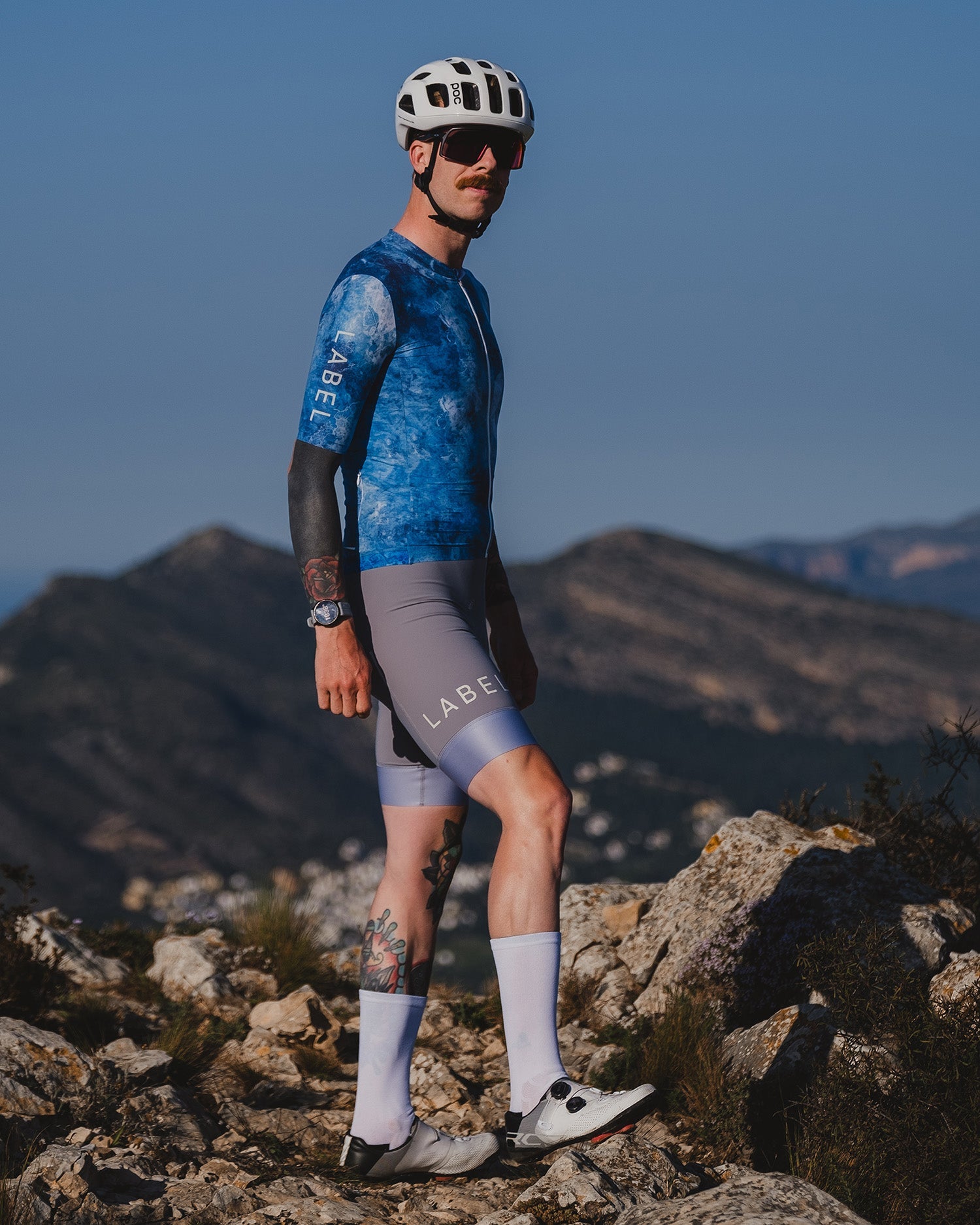 Acid Blue Limited Aero Jersey - Label Collective