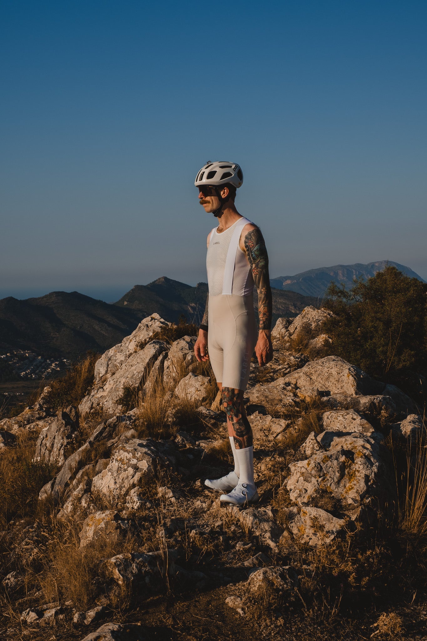 Aero Men’s Bibs Shorts - Sand - Label Collective