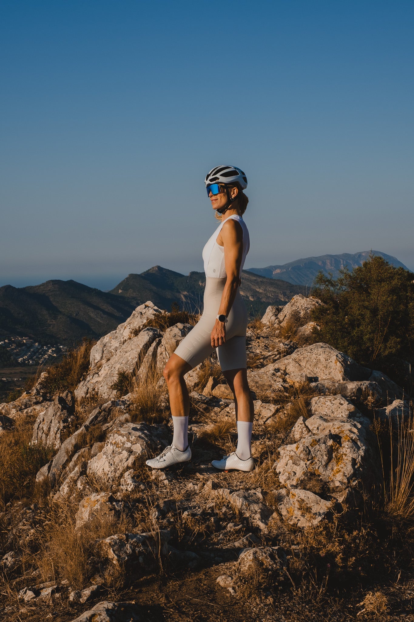 Aero Women’s Bib Shorts - Sand - Label Collective