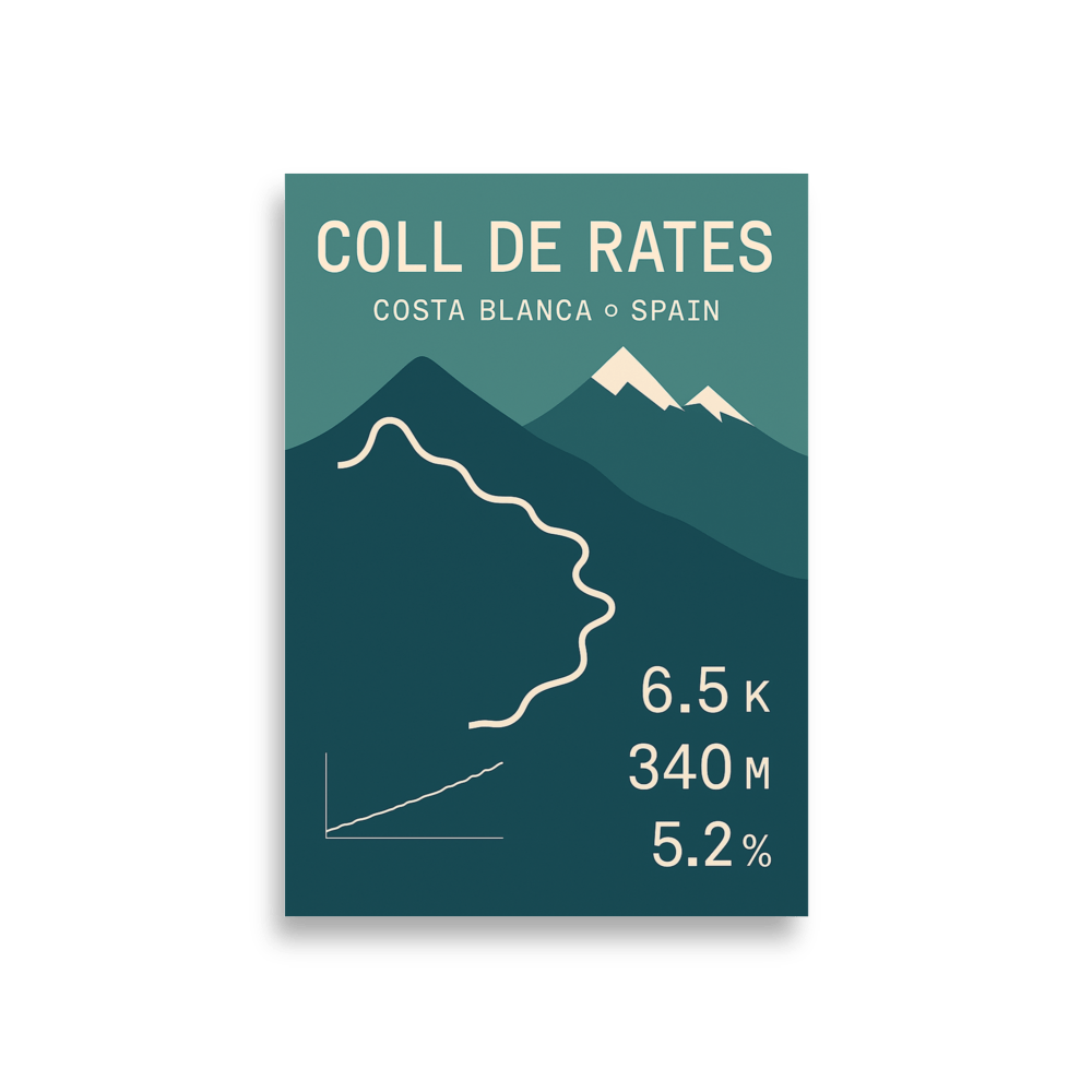 Coll De Rates Poster - Label Collective