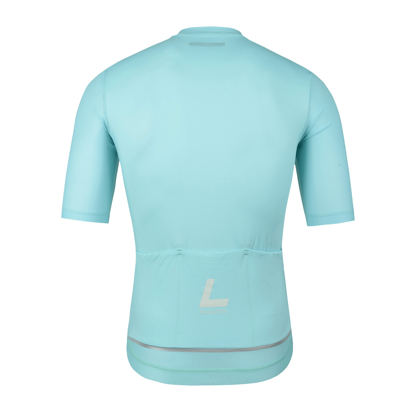 Essentials Recycled Jersey - Aqua Blue - Label Collective