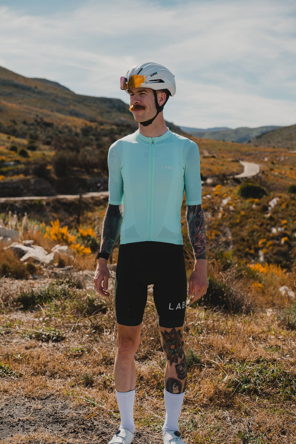 Essentials Recycled Jersey - Aqua Blue - Label Collective