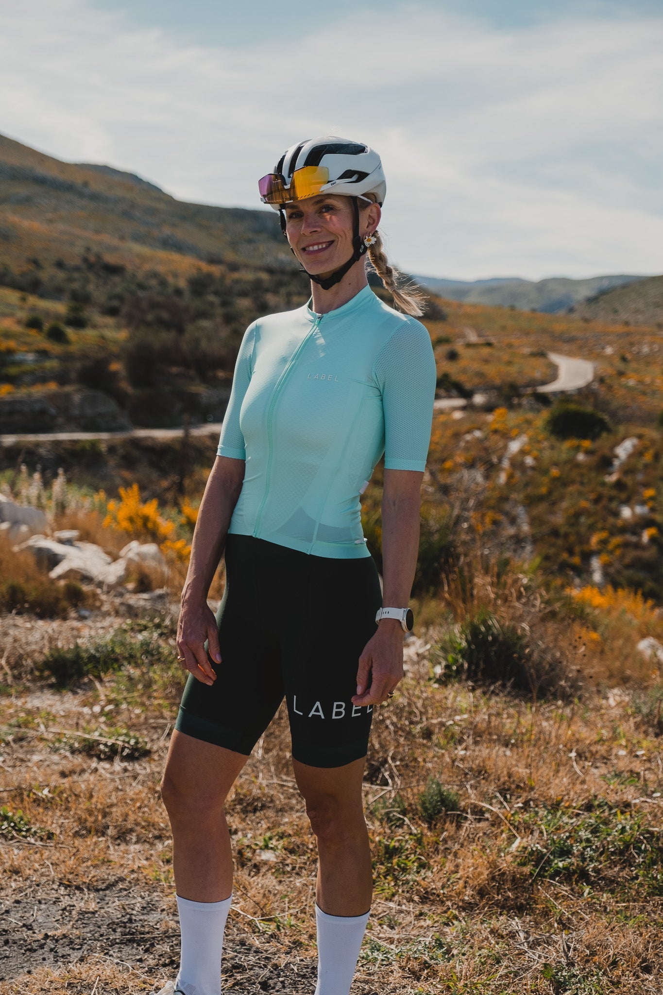 Essentials Recycled Jersey - Aqua Blue - Label Collective