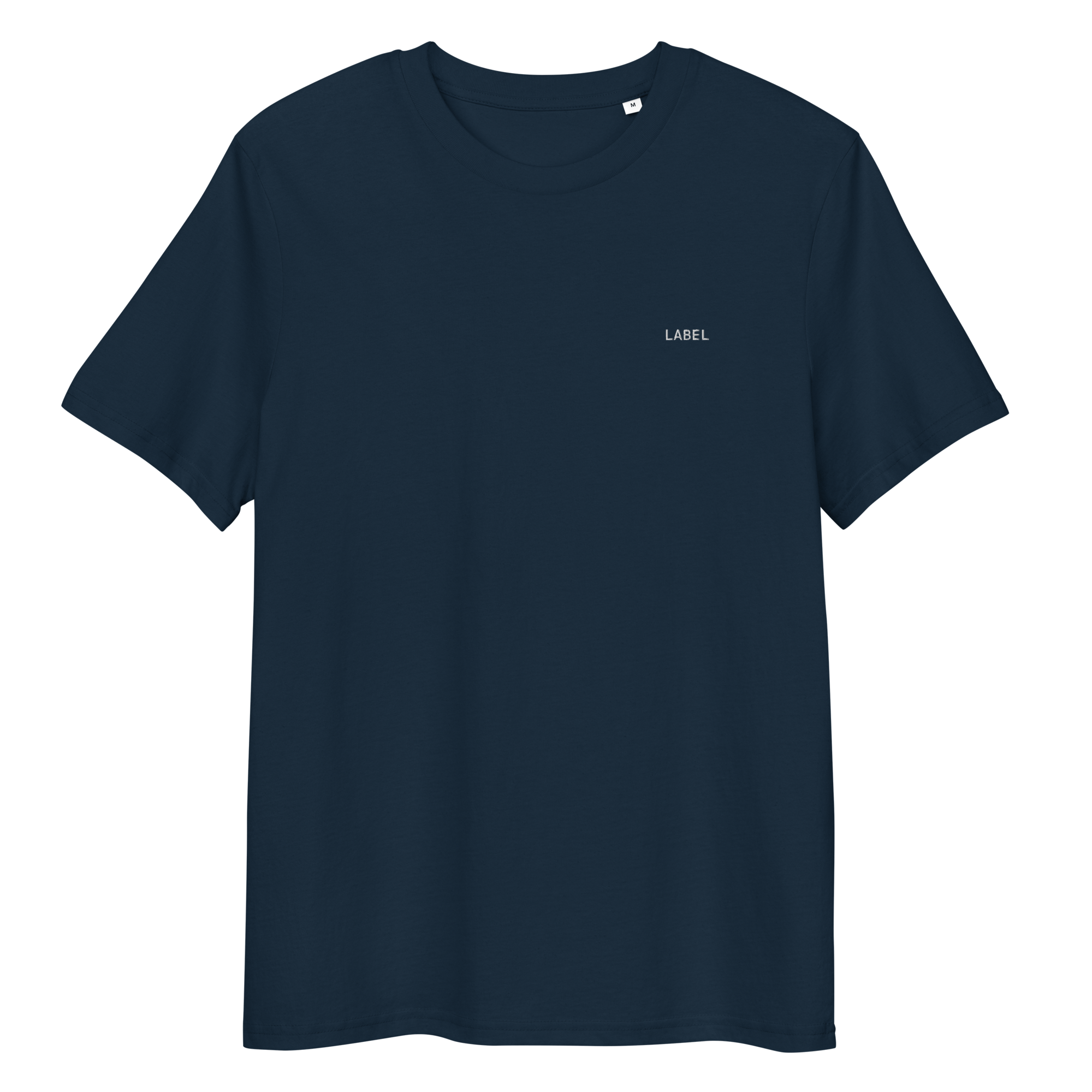Essentials T-Shirt - White Logo - Label Collective