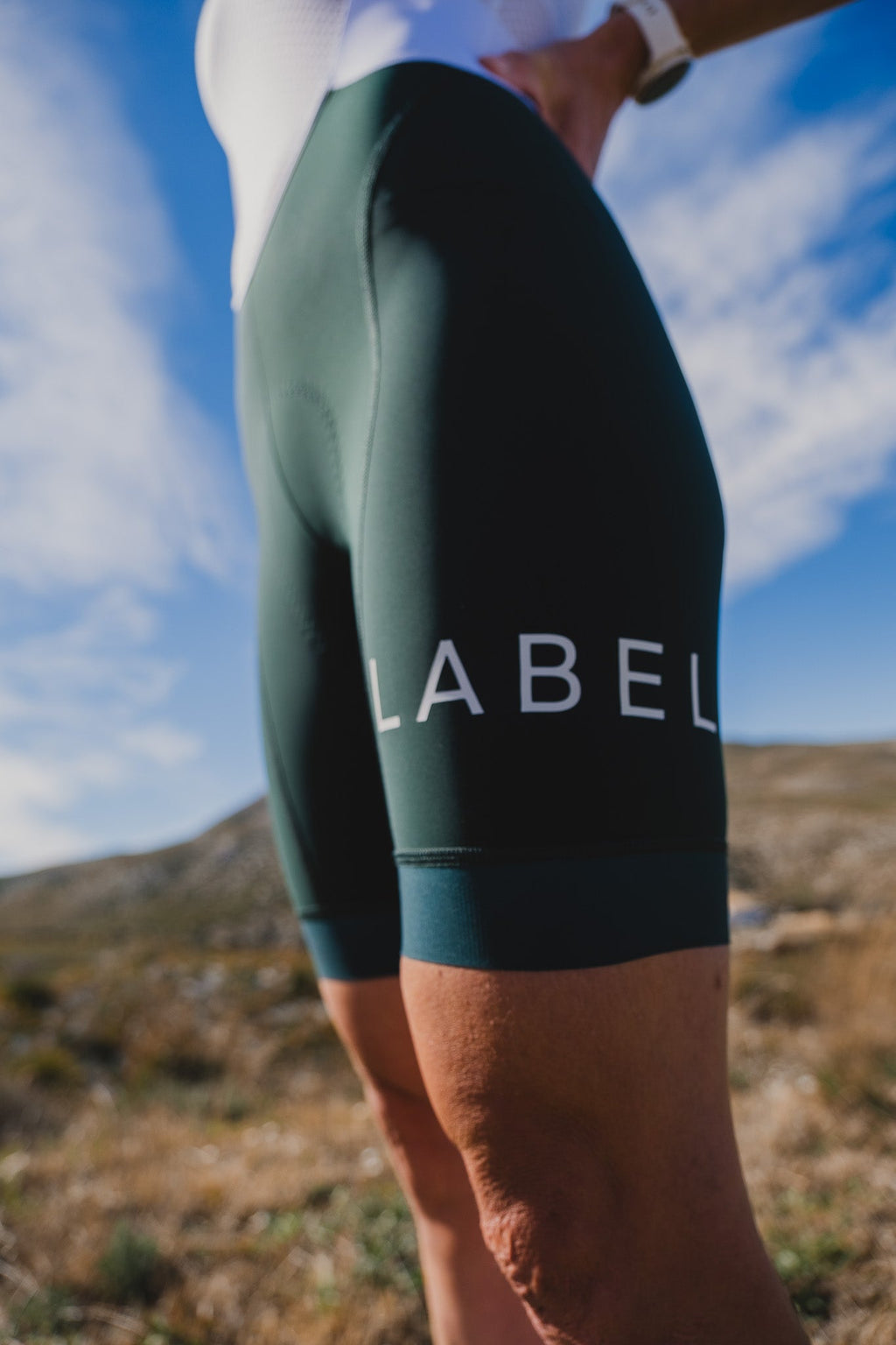 Performance Women’s Bib Shorts - Alta Marina Green - Label Collective